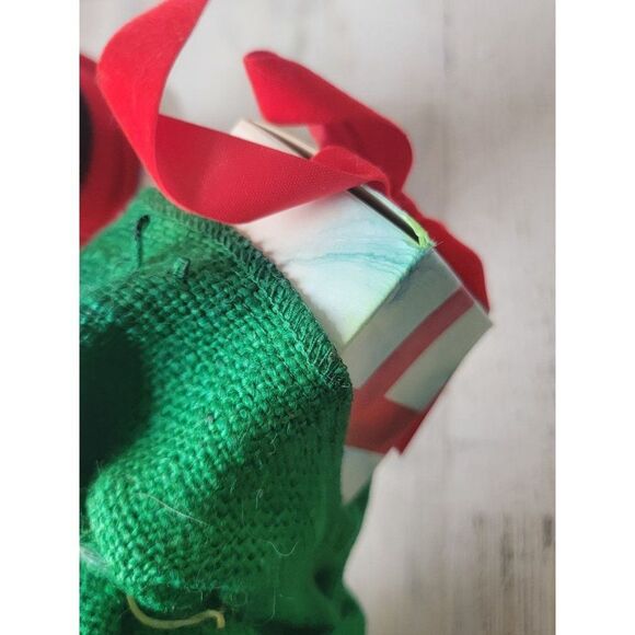 Annalee 1989 AS IS santa claus 16" large toy sack bag Xmas figure - Picture 8 of 16